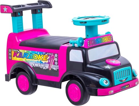 Waddle USPS Mail Truck Toddler Ride On Toys - من القدم إلى الأرض ، والأضواء ، والأصوات ، والألعاب التفاعلية ، وتشمل مربع بريدي ، 2 مظاريف ، ألعاب صغيرة ، تجميع سهلة ، جودة متينة ، حتى 44 رطلاً in Kuwait