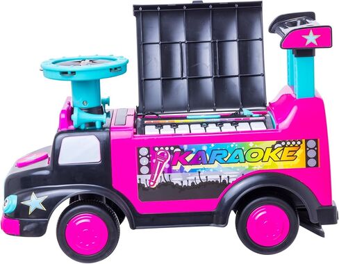 Waddle USPS Mail Truck Toddler Ride On Toys - من القدم إلى الأرض ، والأضواء ، والأصوات ، والألعاب التفاعلية ، وتشمل مربع بريدي ، 2 مظاريف ، ألعاب صغيرة ، تجميع سهلة ، جودة متينة ، حتى 44 رطلاً in Kuwait