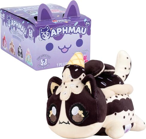 Aphmau 6" MeeMeow Mystery Plush – Ice Cream; YouTube Gaming Channel, Blind Box, 1 of 8 Possible Ice Cream MeeMeows, Official Merch in Saudi Arabia
