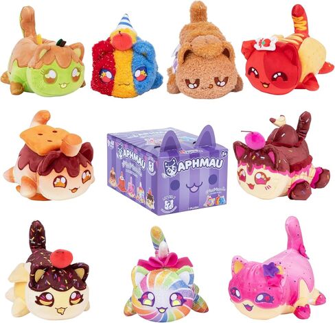 Aphmau 6" MeeMeow Mystery Plush – Ice Cream; YouTube Gaming Channel, Blind Box, 1 of 8 Possible Ice Cream MeeMeows, Official Merch in Kuwait