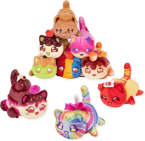 Aphmau 6" MeeMeow Mystery Plush – Ice Cream; YouTube Gaming Channel, Blind Box, 1 of 8 Possible Ice Cream MeeMeows, Official Merch in Kuwait