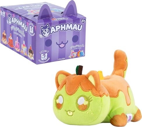Aphmau 6" MeeMeow Mystery Plush – Ice Cream; YouTube Gaming Channel, Blind Box, 1 of 8 Possible Ice Cream MeeMeows, Official Merch in Kuwait