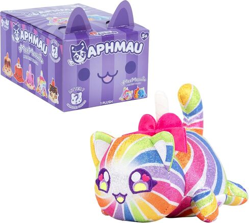 Aphmau 6" MeeMeow Mystery Plush – Ice Cream; YouTube Gaming Channel, Blind Box, 1 of 8 Possible Ice Cream MeeMeows, Official Merch in Kuwait
