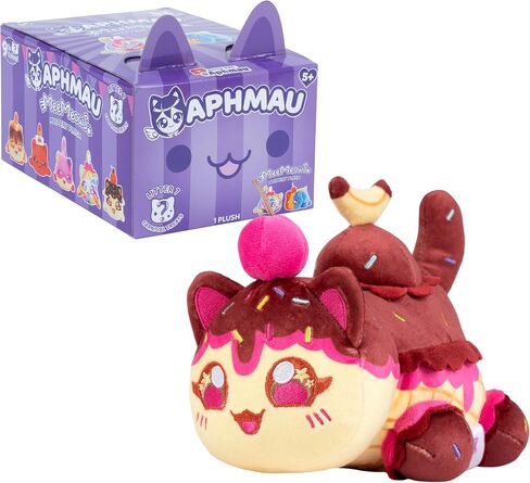 Aphmau 6" MeeMeow Mystery Plush – Ice Cream; YouTube Gaming Channel, Blind Box, 1 of 8 Possible Ice Cream MeeMeows, Official Merch in Kuwait