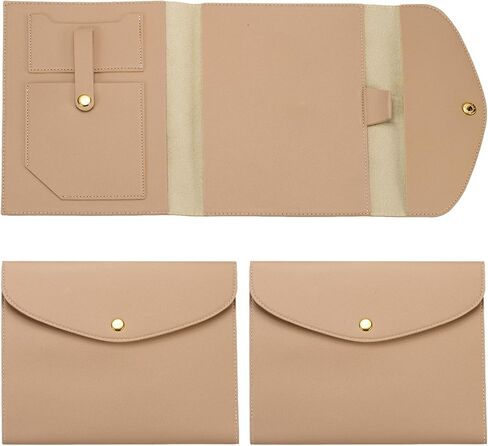 PATIKIL 2Pcs Planner Cover, Leather A5 Notebook Cover for Business Cards Documents Notebook with Pen Holder Phone Pocket Card Slot Secure Button, Blue in Saudi Arabia