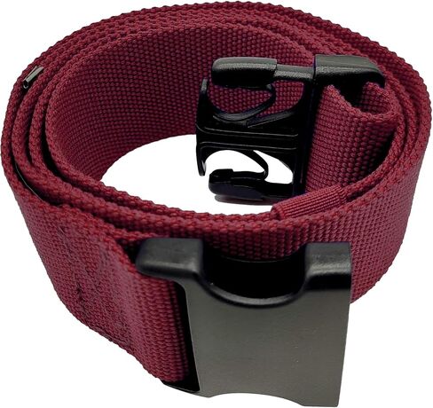 Gait Belt with Plastic Buckle by LiftAid - Transfer and Walking Aid with Belt Loop Holder for Assisting Therapist, Nurse, Home Care - 60"L x 2"W (Beige) in Kuwait