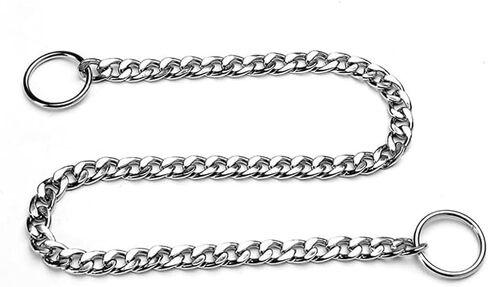 الكلاب خنق كلاب الكلاب سلسلة أطواق قلادة معادن زلة الثقيلة رابط التدريب طوق PET PUPPY MARTINGAL in Kuwait