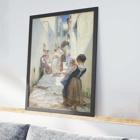 Reading Under The Roses Rice Paper, 11.5 x 16 inch (1pc) - Mulberry Paper for Decoupage Furniture Print Crafts in Saudi Arabia