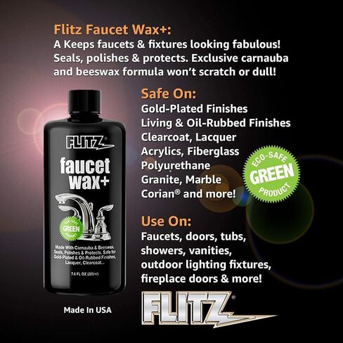 Flitz Faucet Waxx Plus - 7.6oz Bottle in Saudi Arabia