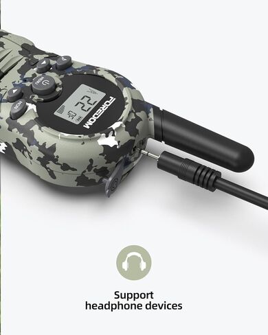 Talkies Walkie for Kids Walkie Talkies طويلة المدى للصبي والفتاة من 3 إلى 12 عامًا ألعاب عيد ميلاد 2 - الأزرق in Kuwait