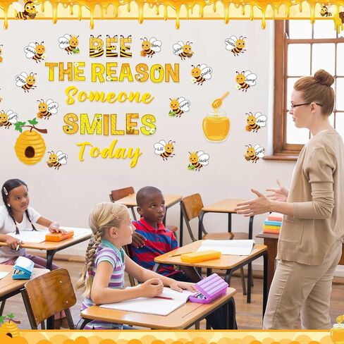 Pasimy 3D Sunflower Bulletin Boards Bee Classroom Decorations Sun Flower Cutouts Honeycomb Butterfly Daisy Paper Decor Honey Bee Bulletin Board Borders for Spring Home Office Wall Decor(Sunflower) in Saudi Arabia