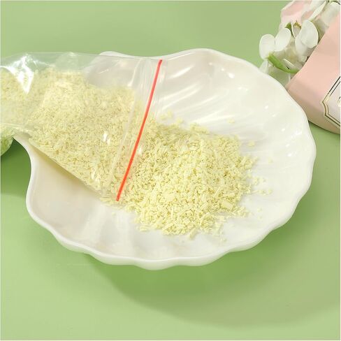 PATIKIL 100g Fake Sprinkles, Polymer Clay Sprinkles Fake Bread Crumbs for Crafts Nail Art DIY Crafts Cake Phone Case Resin Nail Cake Decorating White in Saudi Arabia