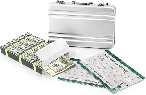 Money Box for Cash Gift, gifts birthday, Gift Wedding, Vouchers Giving Away Packaging Made of Aluminum with Snap Lock Children Send as Travel Vouchers, Gold in Saudi Arabia