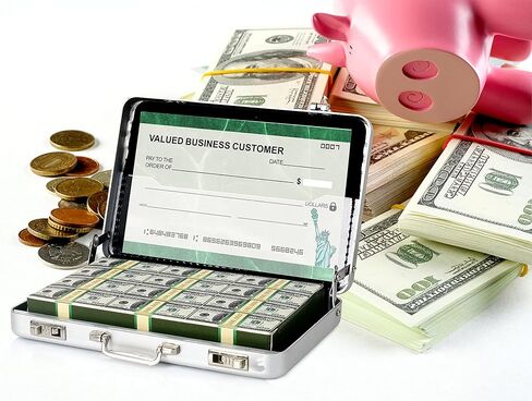 Money Box for Cash Gift, gifts birthday, Gift Wedding, Vouchers Giving Away Packaging Made of Aluminum with Snap Lock Children Send as Travel Vouchers, Gold in Saudi Arabia