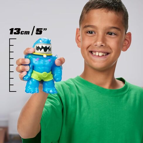 Heroes of Goo Jit Zu Hero Creator Bundle with 2 Action Figures and 6 Unique goo fillings, Mix, Fill & Create Your own Stretchy Blazagon and Thrash, Play Again and Again in Saudi Arabia