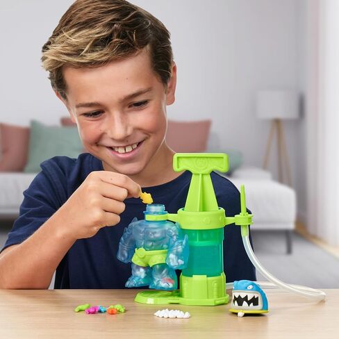 Heroes of Goo Jit Zu Hero Creator Bundle with 2 Action Figures and 6 Unique goo fillings, Mix, Fill & Create Your own Stretchy Blazagon and Thrash, Play Again and Again in Saudi Arabia