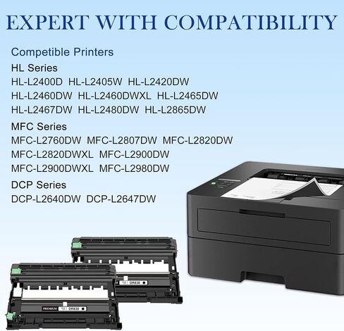 DR920 Drum Unit for Brother Printer Replacement for Brother DR920 DR-920 Drum Unit for HL-L5210DN HL-L5210DW HL-L5210DWT HL-L5215DW HL-L6210DW HL-L6310DW MFC-L6810DW Printer (1 Pack) in Saudi Arabia