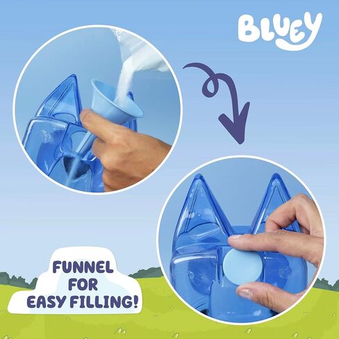 Bluey Jumbo Sand Art, Reusable Bluey Toys, Fill With Sand or Water, Includes Waterproof Bluey Doll, Kids Shovel and Funnel, Fun Sensory Toys For Kids, Great Toddler Activities, Toddler Travel Toys in Kuwait