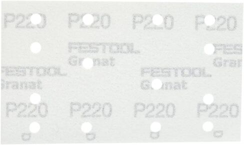 Festool 497119 Granat P80 Grit RTS (80x133mm) Rectangular Abrasive Sanding Sheets, 50-Pack in Saudi Arabia