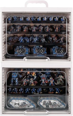 Jucoci Miniatures Storage Case Miniatures Transport Case (2 PCS Set) in Kuwait