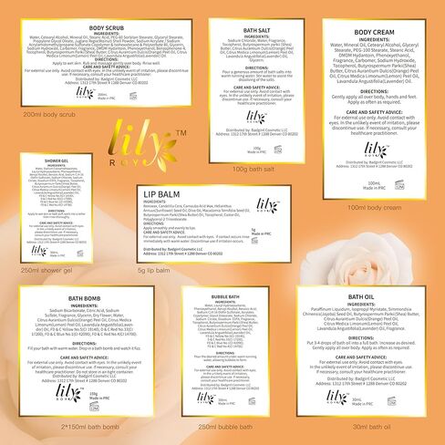 مجموعة هدايا Bath & Body لـ Mothers - سلة هدايا SPA ذات 18 قطعة للنساء ، مجموعة حمام متدلية مع قنبلة حمام | عيد الميلاد ، هدايا أعياد الميلاد ، هدية مثالية للعطلات لها وأمي جميع المناسبات in Kuwait