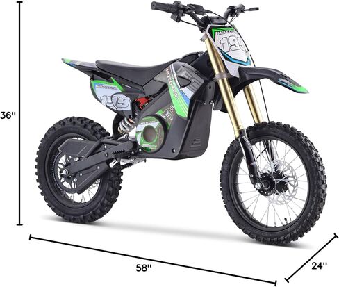 MotoTec 48v Pro Electric Dirt Bike 1800w in Saudi Arabia
