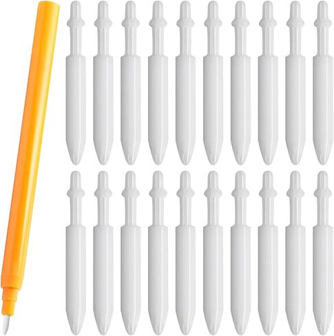 Doitool 20 PCS 0.7 مم علامة نصائح القلم الاستبدال ، NIBs علامة الطلاء الاكريليك ، قلم القلم القابل لإعادة التعبئة in Kuwait