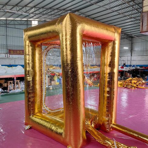 Black Inflatable Cash Cube Inflatable Cash Machine Inflatable Money Machine Booth Money Grab Machine for Promotion Advertising Events (NO BLOWERS Included) in Saudi Arabia