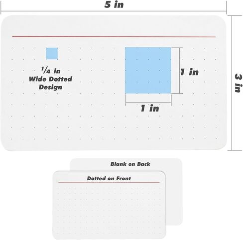 Dotted Index Cards, 3x5, Thick Heavyweight 350gsm Cards, 60 Count, To Do List,Task Checklist, Planner with Walnut Holder, Note idea, Record Recipe, Strategy cards with Tinplate Storage Box in Saudi Arabia