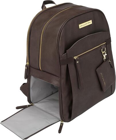 Petunia Pickle Bottom 2-in-1 Provisions Breast Pump & Diaper Bag Backpack | Designed for Busy Parents | Spacious Main Compartment for Carrying Essentials | Grey Matte in Saudi Arabia