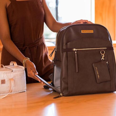 Petunia Pickle Bottom 2-in-1 Provisions Breast Pump & Diaper Bag Backpack | Designed for Busy Parents | Spacious Main Compartment for Carrying Essentials | Grey Matte in Saudi Arabia