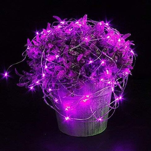 CYLAPEX 6 Pack Warm White Fairy Lights String Battery Operated Fairy Lights Firefly Lights LED Starry String Lights 3.3ft 20 LEDs Silvery Copper Wire for Christmas DIY Decoration Costume Wedding Party in Saudi Arabia