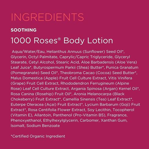 Andalou Naturals 1000 وردة غسول الجسم مهدئ ، مع زبدة الكاكاو + الشيا ، الألوة والوردية ، غسول الجلد الحساس للبشرة الجافة ، 8 FL. أوز in Kuwait
