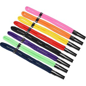 8 Pack Sunglass Straps Floating Glasses String Strap Holder Adjustable Eyewear Retainer Cord Chains Lanyards and 2 Pieces Glasses Cleaning Cloth for Sports Outdoor Activities