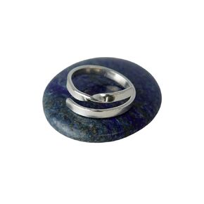Adjustable Sterling Silver Twist Ring