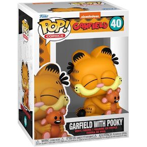 Funko POP! Comics: Garfield– Garfield with Pooky - Collectable Vinyl Figure - Gift Idea - Official Merchandise - for Kids & Adults - Cartoons Fans - Model Figure for Collectors and Display