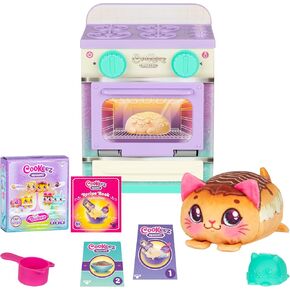 Lil 'Bakez Oven ، اخلطي العجينة وجعل حيوانًا أليفًا مفاجئًا معطرًا في شكل لعبة أفخم معطرة لذيذة (غير إلكترونية) ، قد تختلف أنماطًا وجمعها - تختلف
