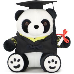 Graduation Kapibara Plush Toy 7.8 Inch with PhD Hat Cap - Perfect Graduation Gift for Season, Party Favors, Commencement Decorations, and Keepsakes Souvenirs