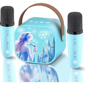 Frozen Toys for Girl Gift Kids,Karaoke Machine Toys,Princess Toys,3 4 5 6 7 8 9 10 Year Old Girl Birthday Gifts,Kids Toys,Mini Microphone,Girl Toys Age 4-5, 4 Year Old Girl Birthday Gifts