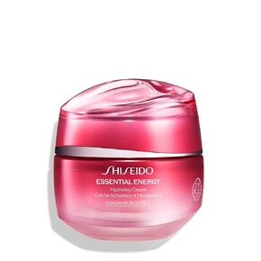 Shiseido Essential Energy Cream Cream ML - يقلل بشكل واضح من مظهر المسام والخطوط الدقيقة مع حمض الهيالورونيك على مدار 24 ساعة نبات نباتي جميع أنواع البشرة