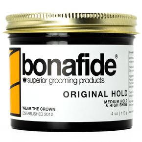 Bona Fide Pomade, Original Hold, 4 oz.