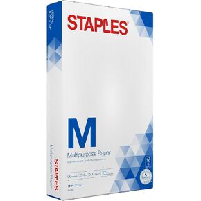 Staples 562788 11-Inch X 17-Inch Multipurpose Paper 20 Lbs. 96 Brightness 500/Ream (05033)