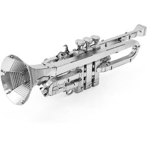 Metal Earth Trumpet 3D Metal Model Kit Fascinations