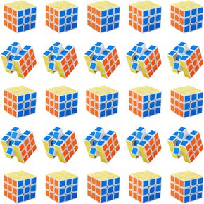 Mini Cube 12 Pack Pass Party Party Favors for Kids Birthday Party Forms ، جائزة Magic Cube Classroom للطلاب والمكافآت المدرسية ، ألعاب تخفيف الإجهاد عيد الفصح تخزين Goody Bag Filler