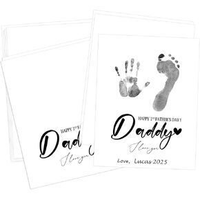 WOUKAUP Handprint Handprint Card Card Kits ، 10 Mother Mother Day Card Brake ، Mothers Day Crafts for Classroom and Family Higds for Mom من ابن الابنة ، 8.5 × 11 بوصة