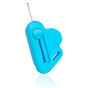 2-in-1 Adjustable Seam Guide, Upgraded Magnetic Seam Guide with Seam Ripper, Universal Sewing & Quilting Accessories Tool (Blue)