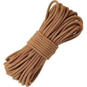 1/8 inch Non-Slip Elastic Band -3mm 15 Yards Soft Elastic Cord Stretch String Braided Thread for Sports Gear, DIY Crafts, Hair Bands, Apparel Making & Camping Tie Down (Ivory)