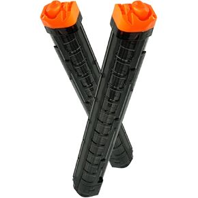 مقاطع مجلة مجلات مكونة من 4 عبوات من 12 عبوة من أجل NERF منافسة NERF ، متوافقة مع Apollo XV-700 ، Zeus XV-1200 ، Atlas Gun （شفاف）