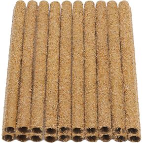 20 Pack Sand Perch Covers for Birds, 7.5" Bird Cage Accessories, Suitable for Bird Perches with Parakeets, Lovebirds, and Other Small Birds