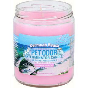 Pet Odor Exterminator Candle, Bermuda Beach,13 oz